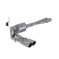 Picture of MBRP 2019+ Chevrolet Silverado 1500 4.5L/5.3L Pre-Axle Dual Side Exit w/ 4in OD Tip - AL