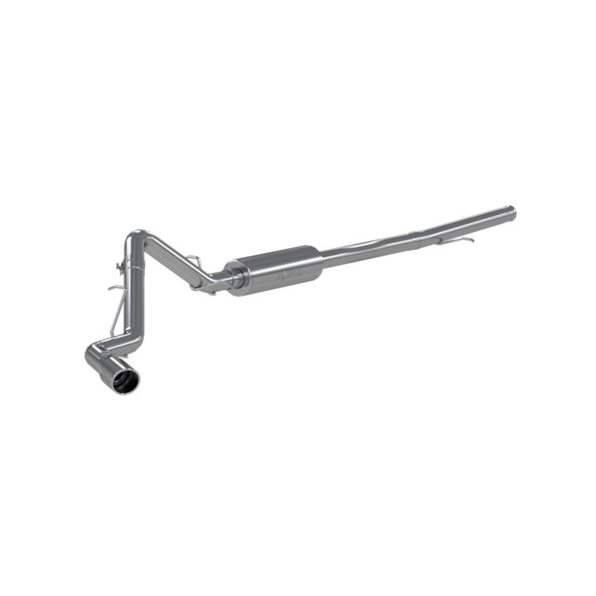 Picture of MBRP 2019+ Chevrolet/GMC Silverado & Sierra 1500 3inch Cat Back Single Side Exit Aluminized Exhaust