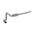 Picture of MBRP 2019+ Chevrolet/GMC Silverado & Sierra 1500 3inch Cat Back Single Side Exit Aluminized Exhaust
