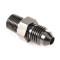 Picture of Snow Performance 1/8in NPT To 4AN Straight Water Fitting (Black)
