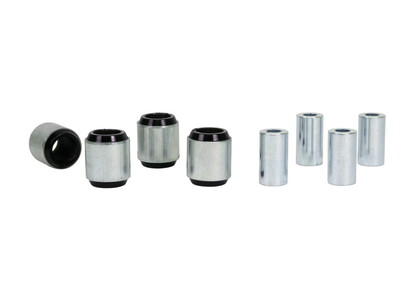 Picture of Whiteline 15-18 BMW M3 Rear Control Arm Lower Rear Inner & Outer Bushing Kit