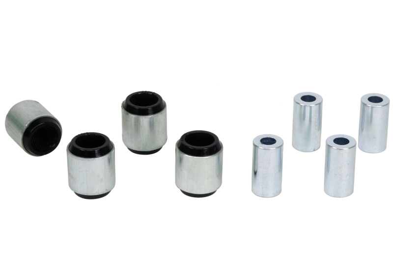 Picture of Whiteline 15-18 BMW M3 Rear Control Arm Lower Rear Inner & Outer Bushing Kit