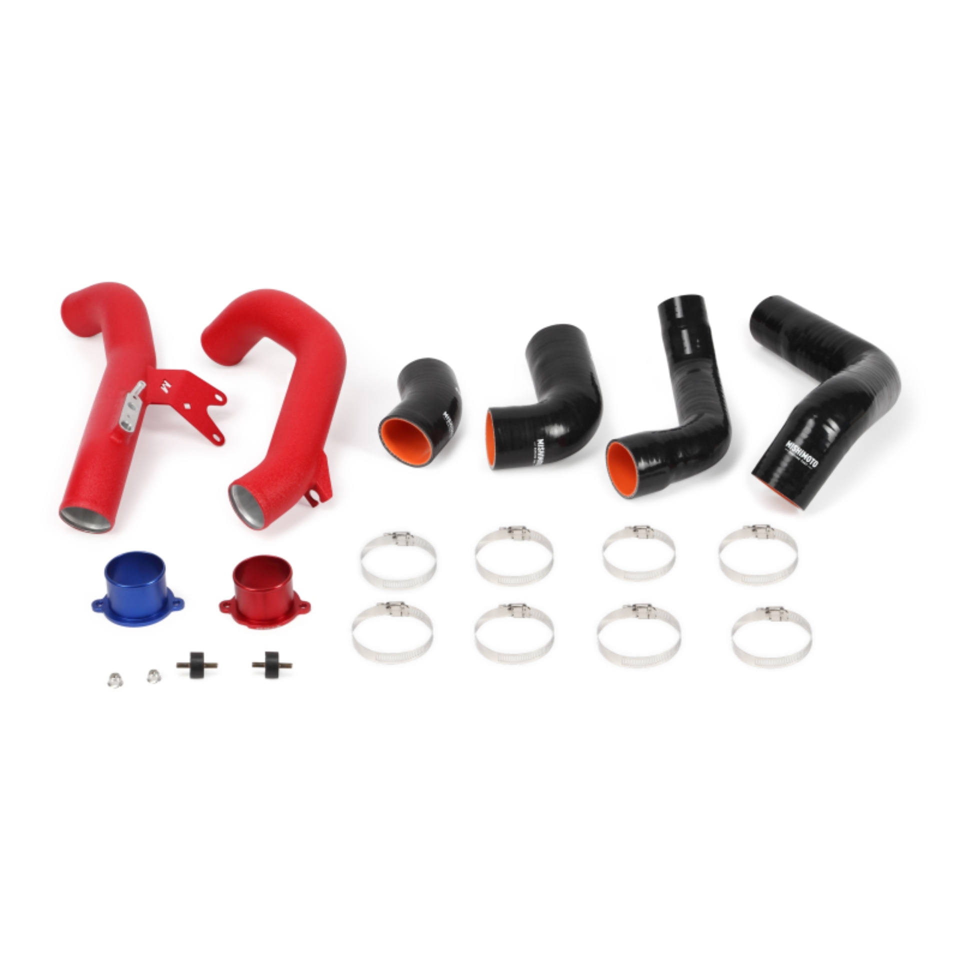 Picture of Mishimoto 2016+ Honda Civic 1.5T/Si Performance Intercooler Pipe Kit- Wrinkle Red