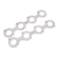 Picture of Stainless Works, SBF 4.6L 2V round port, 1-5/8" primary header flanges.