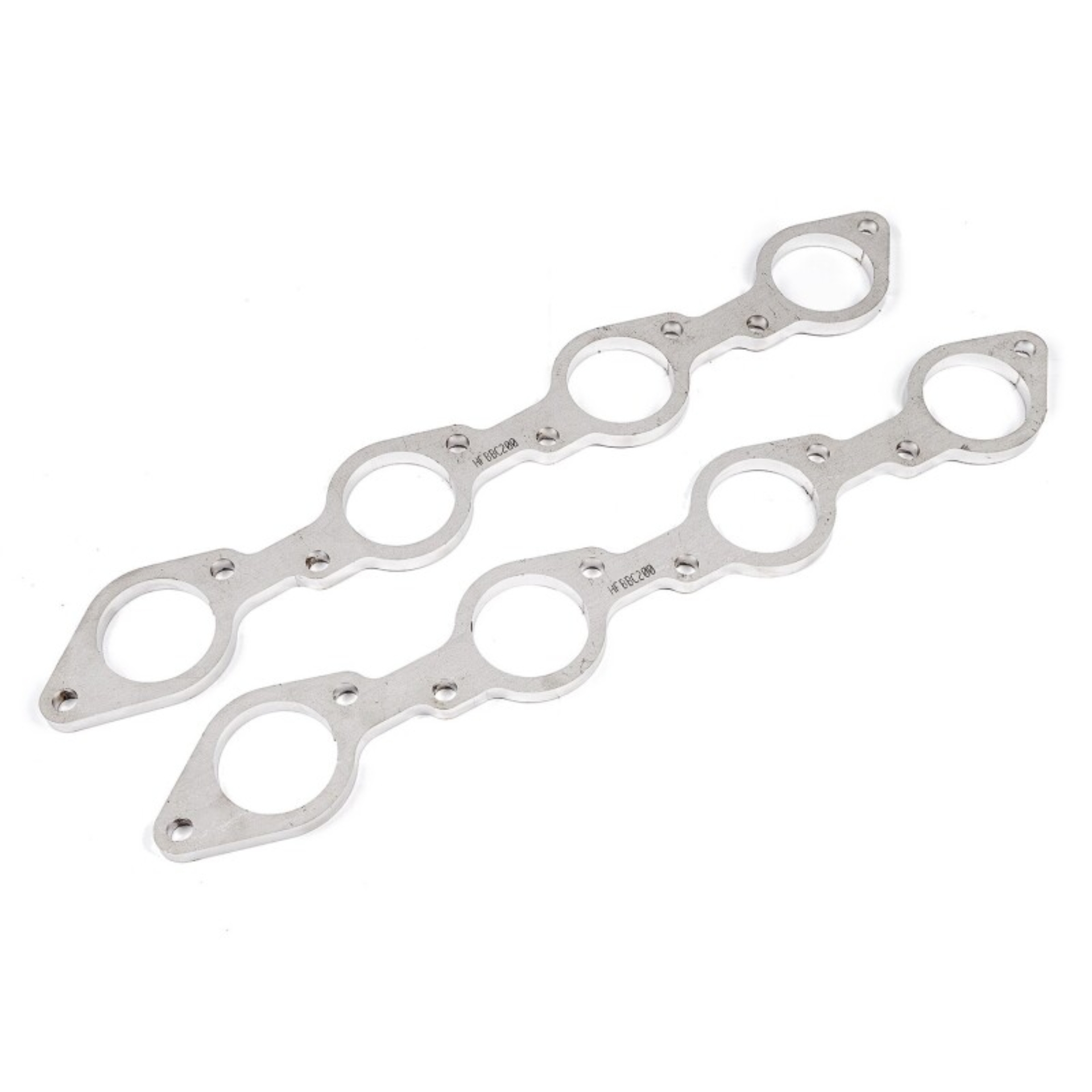 Picture of Stainless Works, Big Block Chevy round port 2" primary header flanges.