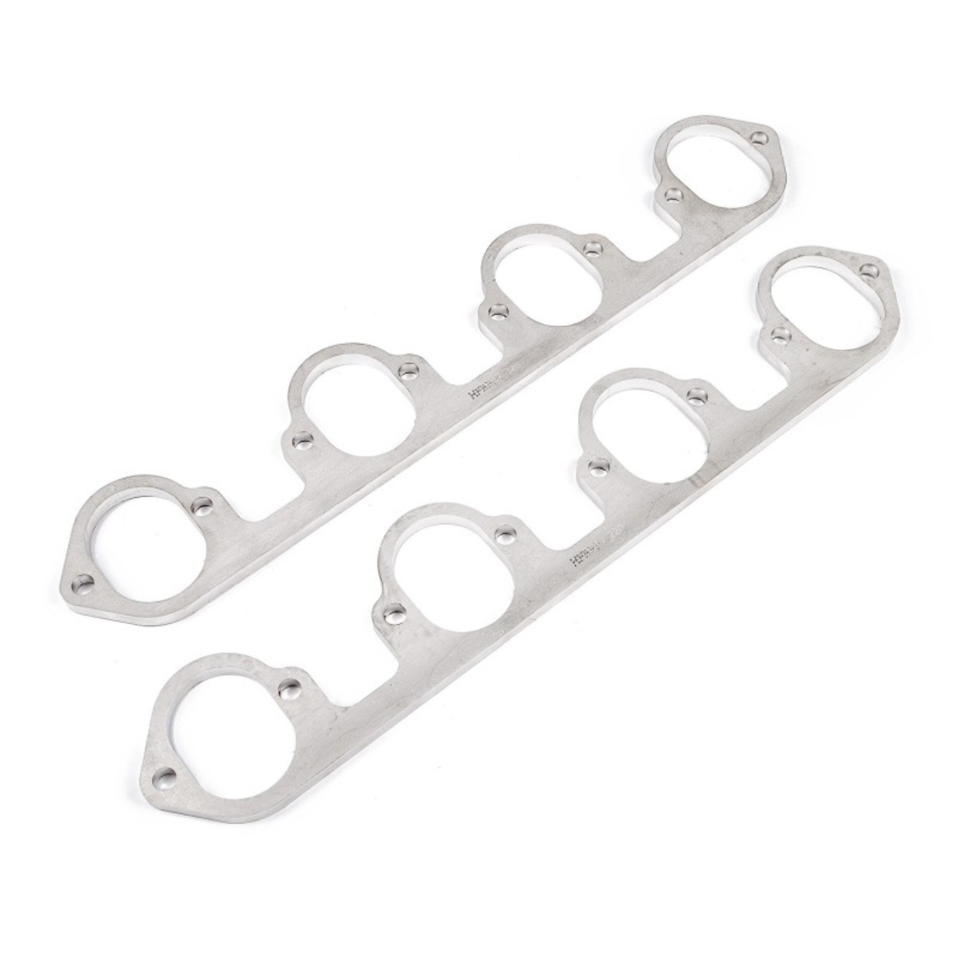 Picture of Stainless Works, Big Block Ford tall oval port, 2-1/4" primary, header flanges.