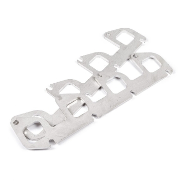 Picture of Stainless Works, Ford 6.2L. Square port, 1-7/8" primary header flanges.