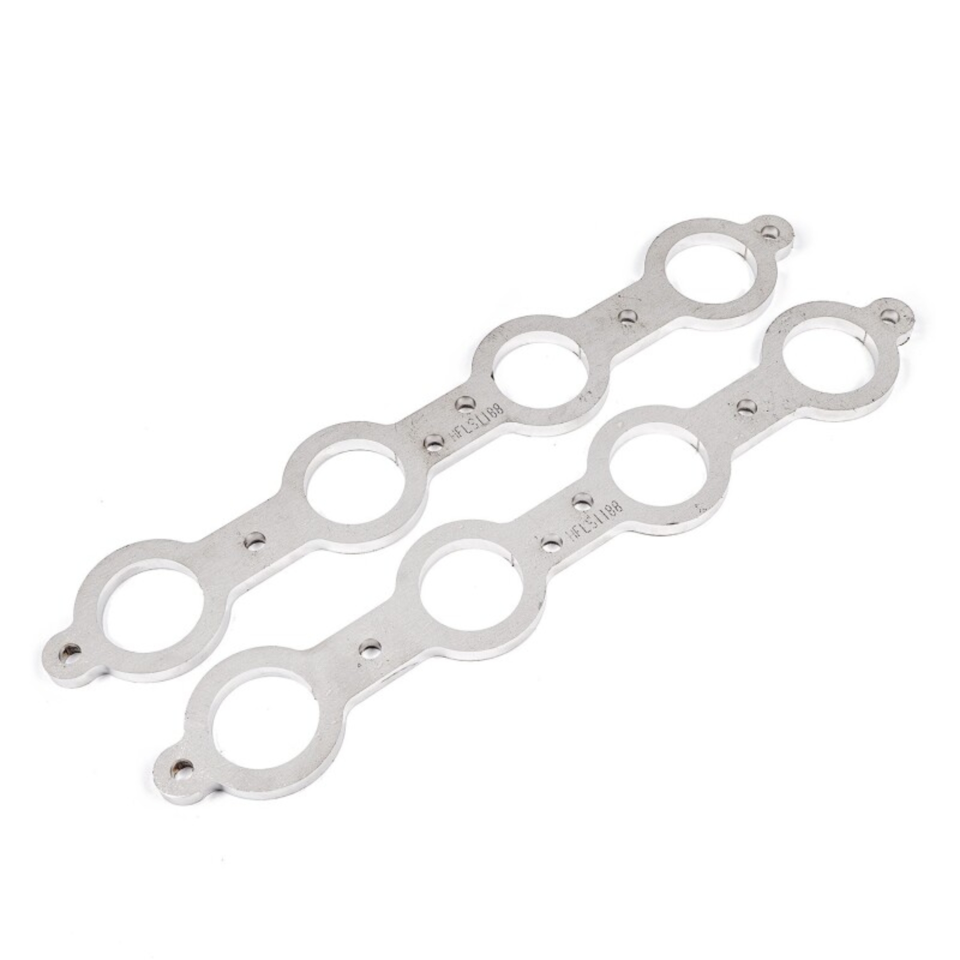 Picture of Stainless Works, LS1/LS6 Chevrolet round port 2" primary header flanges.