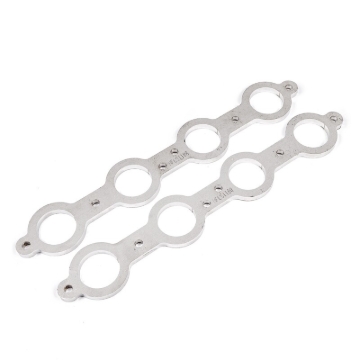 Picture of Stainless Works, LS1/LS6 Chevrolet round port 2" primary header flanges.