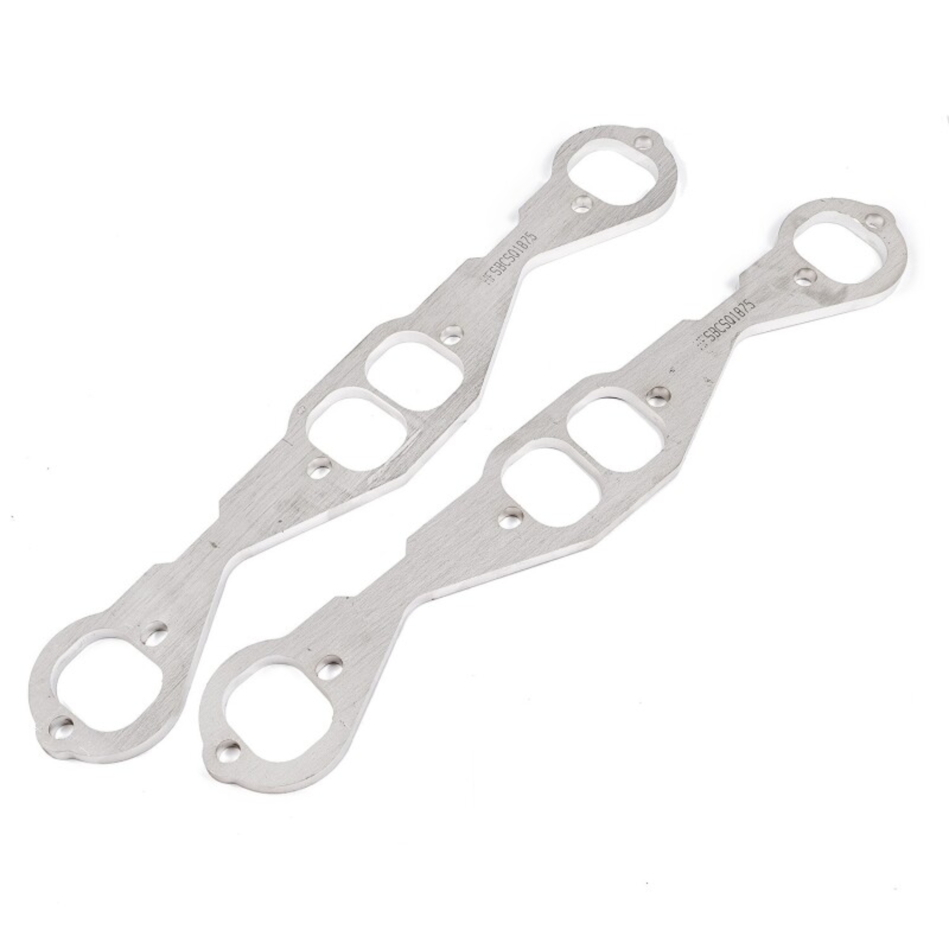 Picture of Stainless Works, Small Block Chevy squared oval port, 1-3/4" primary Header FLG.