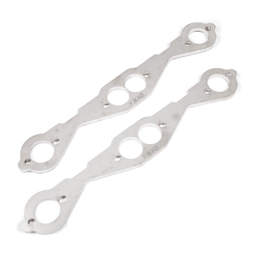 Picture of Stainless Works, Small Block Chevy round port, 1-5/8" primary Header flanges.