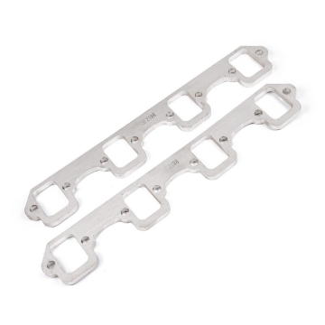 Picture of Stainless Works, SBF rectangular port, 1-7/8" primary, 2" CTR. to CTR. HDR. FLG.