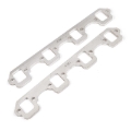 Picture of Stainless Works, SBF Stock rectangular shaped port, 1-3/4" primary HDR. flanges.
