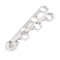 Picture of Stainless Works, SBF rectangular port, 1-7/8" primary, 2" CTR. to CTR. HDR. FLG.