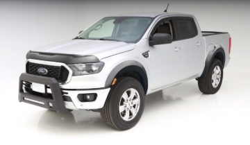 Picture of Bushwacker 2019 Ford Ranger Supercrew Extend-A-Fender Style Flares 4pc - Black