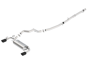 Picture of Borla 16-18 Ford Focus RS 2.3L MT AWD ATAK Catback Exhaust w/ Black Chrome Tip