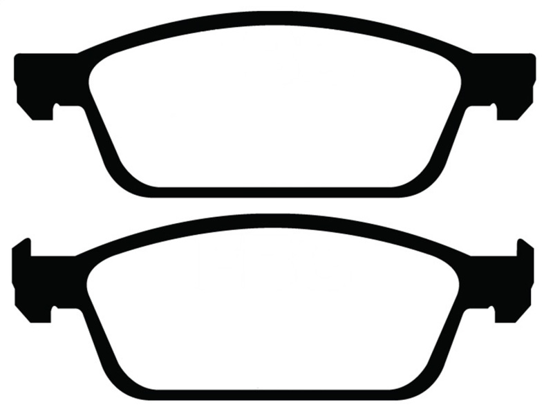 Picture of EBC Greenstuff Brake Pad Sets - DP63008