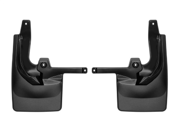 Picture of WeatherTech 2018+ Jeep Wrangler Sport/Sport S Rear No Drill MudFlaps - Black