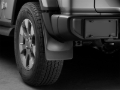 Picture of WeatherTech 2018+ Jeep Wrangler JL Rear No Drill MudFlaps - Black