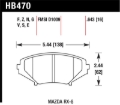Picture of Hawk Performance HAWK HP+ Brake Pad Sets - HB470N.643