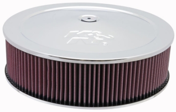 Picture of K&N Universal Custom Air Filter - Round 5.125in Flange / 14in OD / 5.125in ID / 5.625in Height