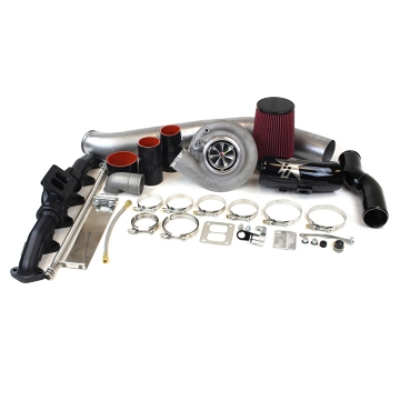 Picture of Industrial Injection 10-12 Dodge 6.7L S300 SX-E 69/74 w/.91 A/R Single Turbo Kit