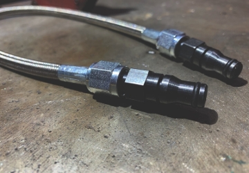 Picture of McLeod 13-18 Ford Focus RS/ST Steel Braided Clutch Line