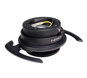 Picture of NRG Quick Release Kit Gen 4.0 - Black Body / Black Ring w/ Handles