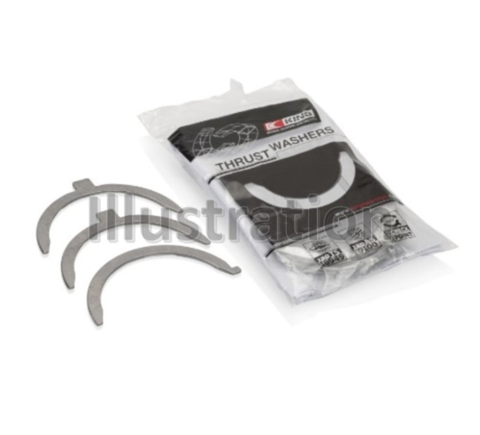 Picture of King Engine Bearings Chevrolet V8 6.6L Turbo Diesel 2001-09 Thrust Washer Set