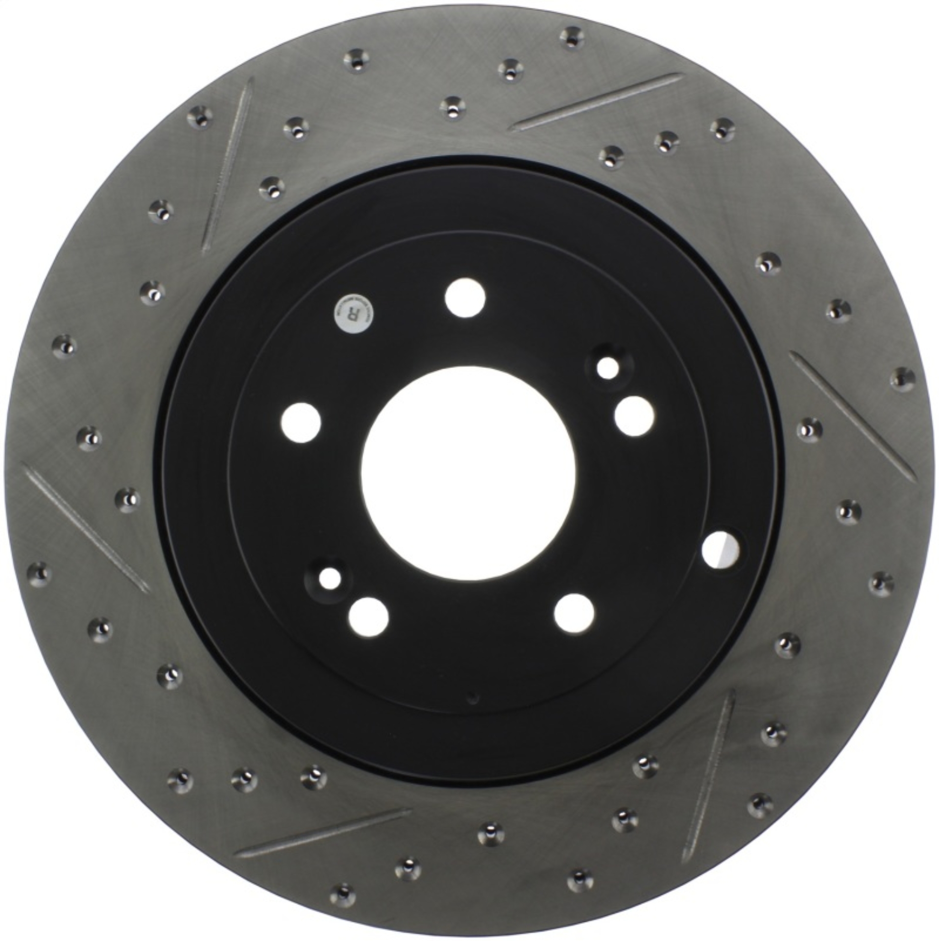 Picture of Sport Drilled & Slotted Brake Rotor; Rear Right