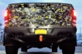 Picture of Rally Armor RAL UR Blk Flap/Wht Logo Mud Flaps - MF53-UR-BLK/WH