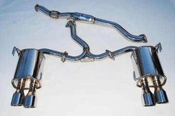 Picture of Invidia 11+ STI/WRX Sedan Only 76mm Q300 Stainless Steel Tip Cat-back Exhaust
