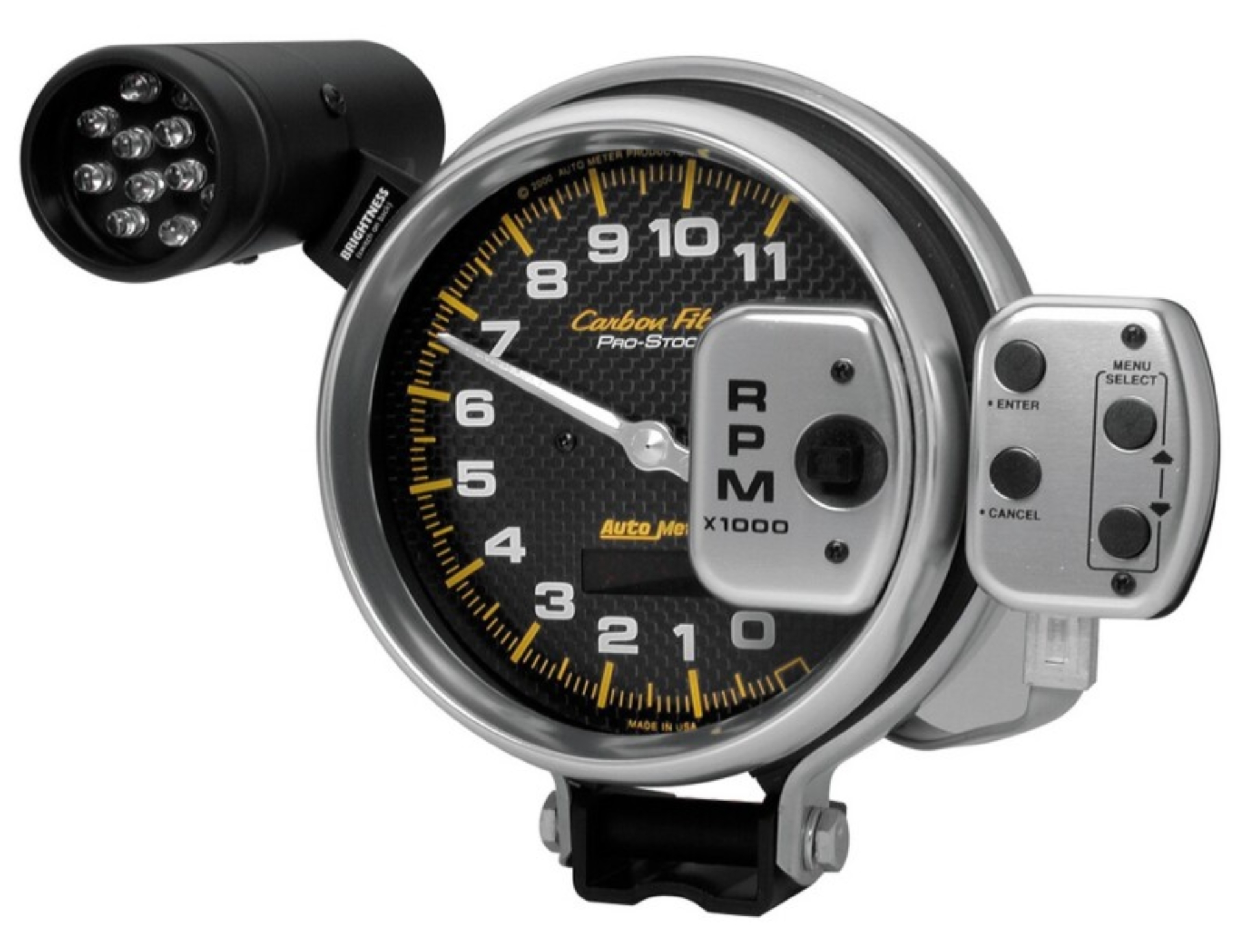 Picture of AutoMeter AM Carbon Fiber Gauges - 6836