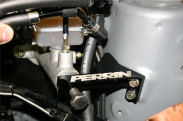 Picture of PERRIN 02-07 Subaru WRX/STi / 04-07 Forester XT Master Cylinder Support Bracket - Black