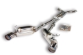 Picture of HKS 03-06 350z Dual Hi-Power Ti Tip Catback Exhaust (SUS304 NO COATING)