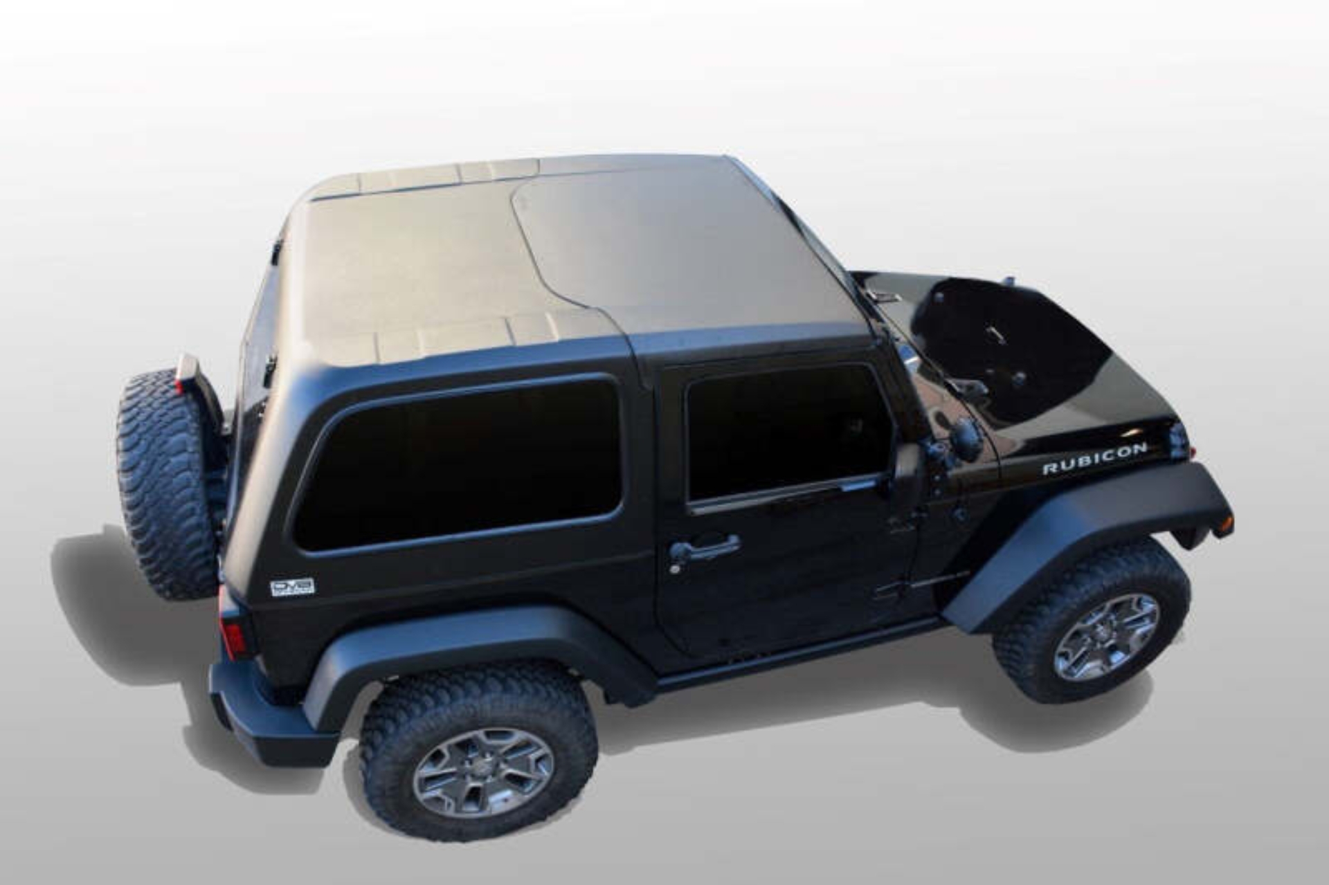 Picture of DV8 Offroad 07-18 Jeep Wrangler JK 2 Piece Fast Back Hard Top 2 Door (Dropship Only)
