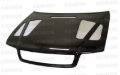 Picture of Seibon 96-01 Audi A4 ER Carbon Fiber Hood