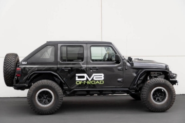 Picture of DV8 Offroad 2018+ Jeep Wrangler JL Razor Series Fastback Hard Top