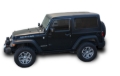 Picture of DV8 Offroad 07-18 Jeep Wrangler JK 2 Piece Square Back Hard Top (2 Door)