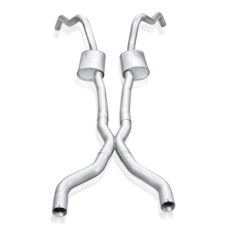 Picture of Stainless Works, 1962-67 Chevy II Nova SBC 3" 304 Stainless Steel exhaust.
