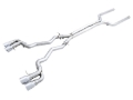 Picture of AWE Tuning 18-19 BMW M5 (F90) 4.4T AWD Cat-Back Exhaust - Track Edition (Chrome Silver Tips)