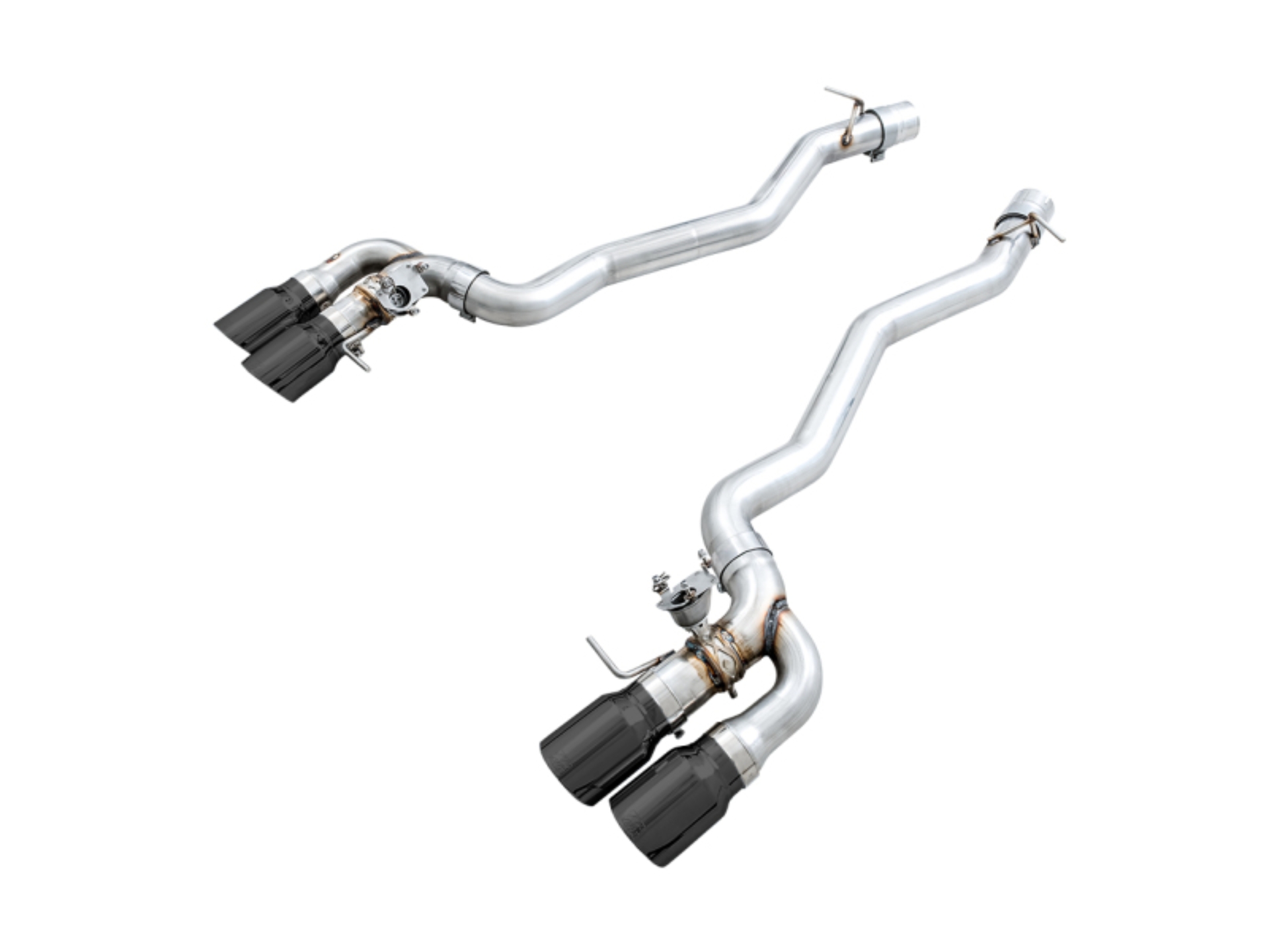 Picture of AWE Tuning 18-19 BMW M5 (F90) 4.4T AWD SwitchPath Axle-Back Exhaust - Diamond Black Tips