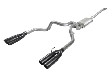 Picture of aFe Vulcan Series 3in 304 SS Exhaust Cat-Back w/ Black Tips 2019 GM Silverado/Sierra 1500 V8-5.3L