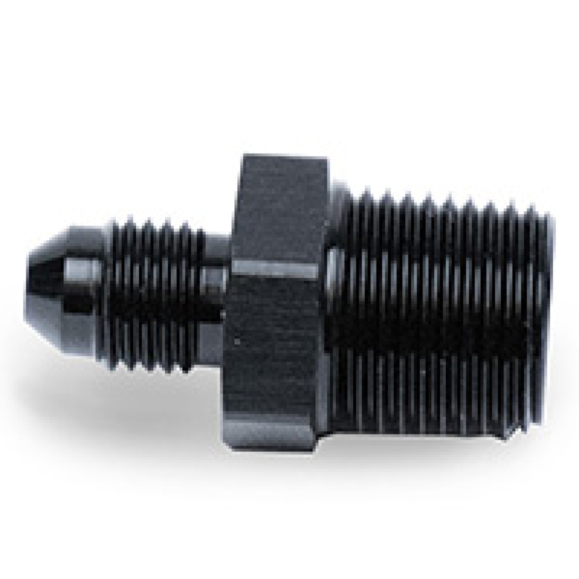 Picture of Snow Performance 3/8in NPT to 4AN Straight Water Fitting (Black)
