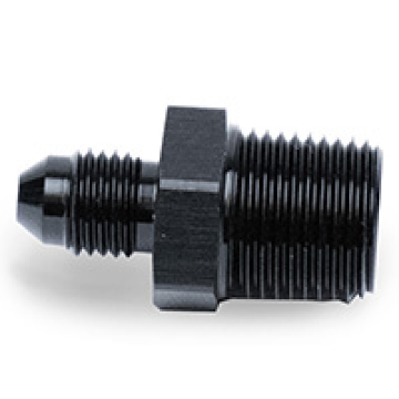 Picture of Snow Performance 3/8in NPT to 4AN Straight Water Fitting (Black)