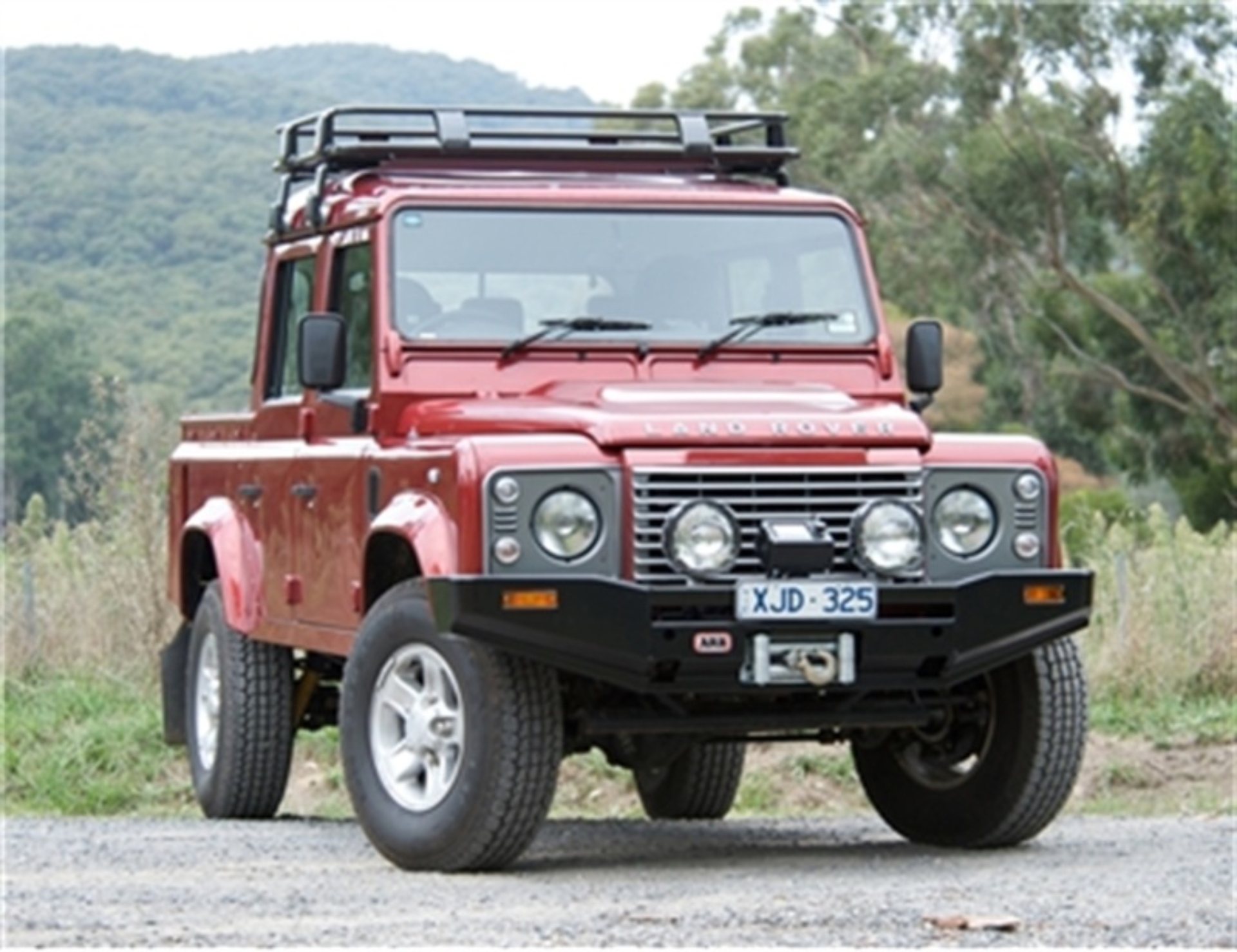 Picture of ARB Sahara Winch Bumper Only Defender Al (Fit Kit NOT Included)
