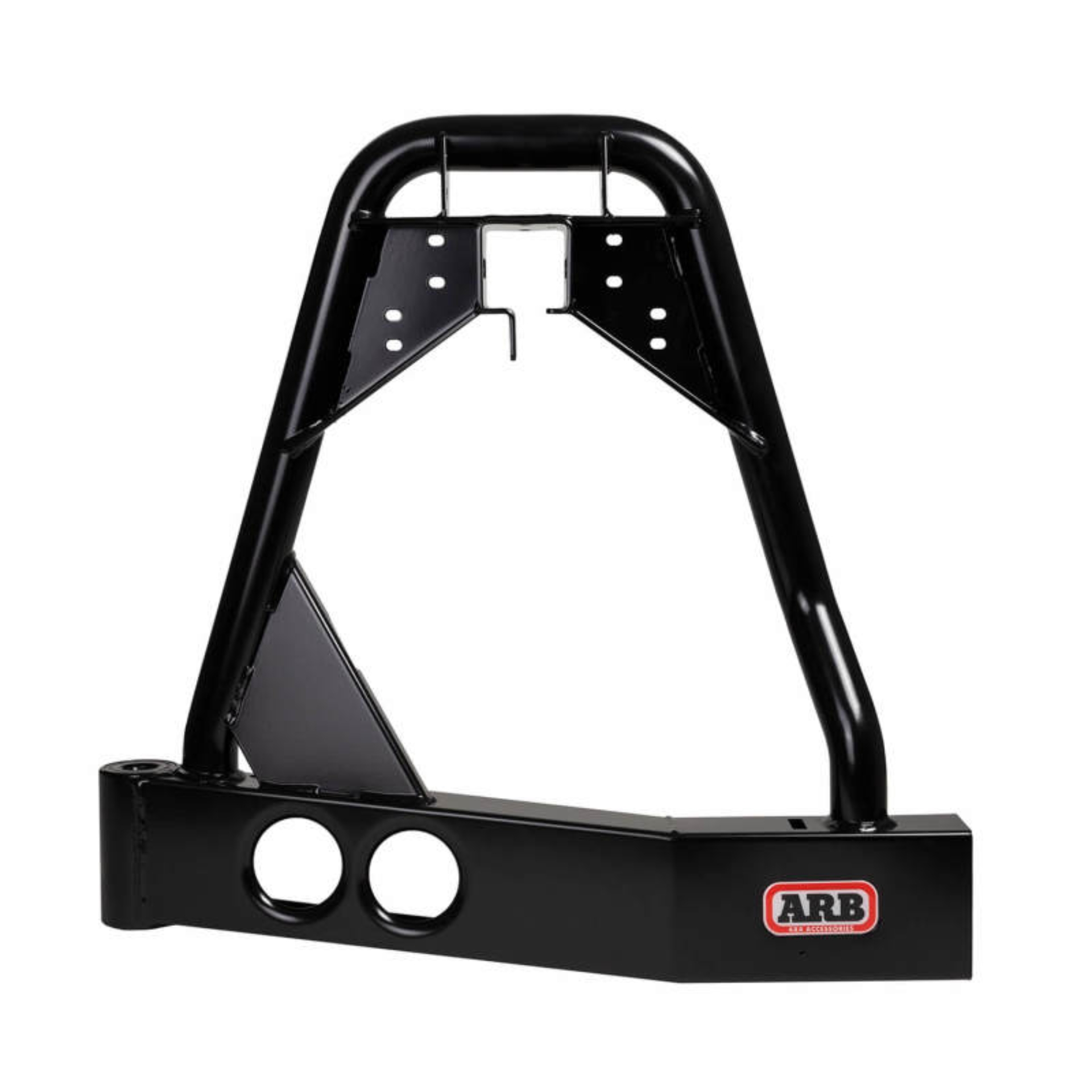 Picture of ARB W/Carrier Rear Step Towbar Lhs Blk 80 Series