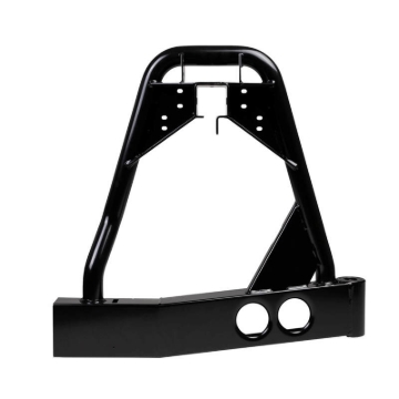 Picture of ARB W/Carrier Rear Step Towbar Rhs Blk 80 Series