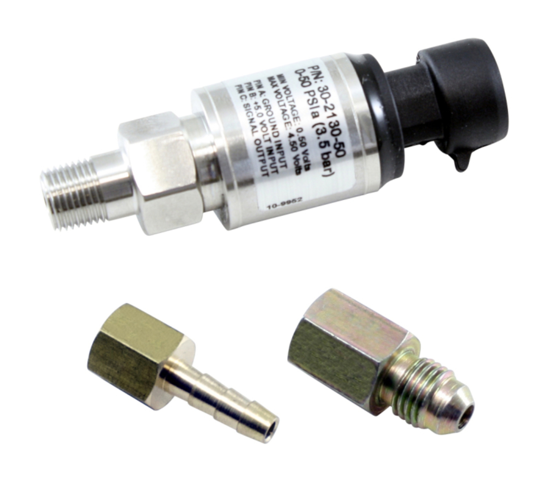 Picture of AEM 3.5 BAR MAP or 50 PSIA Stainless Steel Sensor Kit