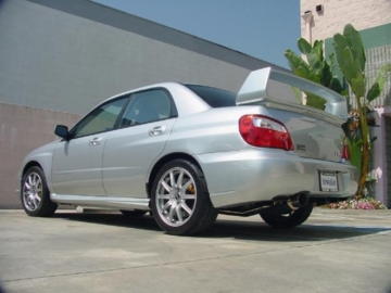 Picture of Invidia 02-07 WRX/STi 76mm N1 REGULAR Stainless Steel Tip Cat-back Exhaust